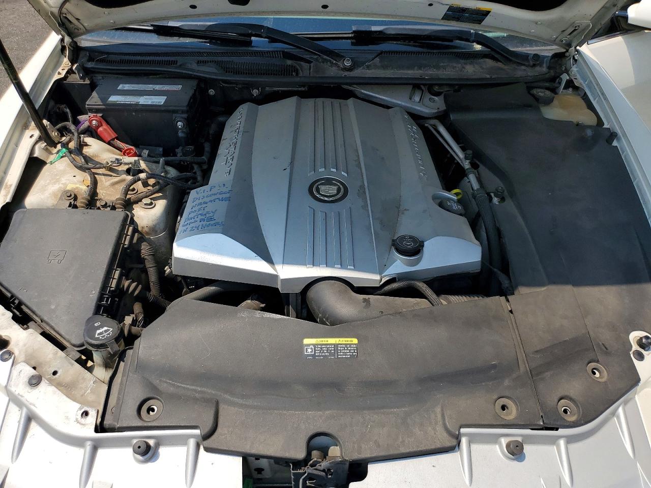2006 Cadillac Sts Белый vin: 1G6DC67A160122887