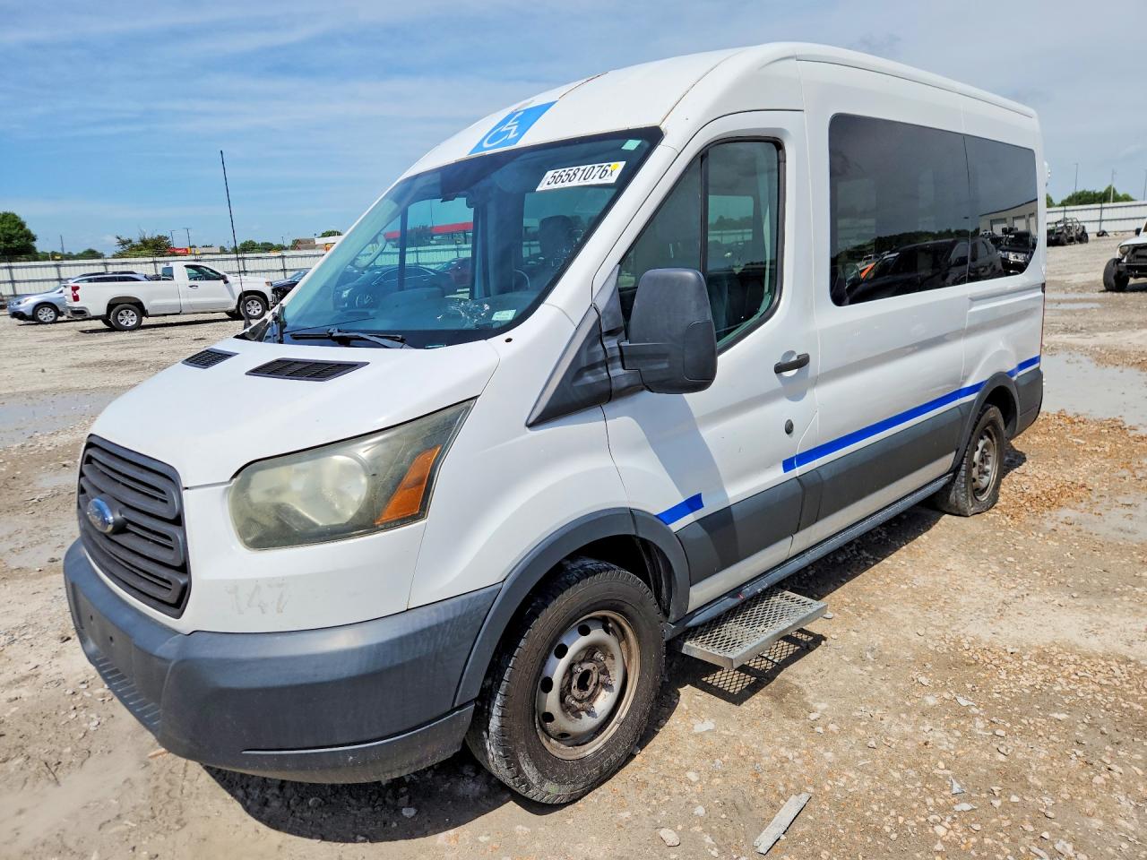 2015 Ford Transit T-150 Белый vin: 1FDZK1CM6FKB12719