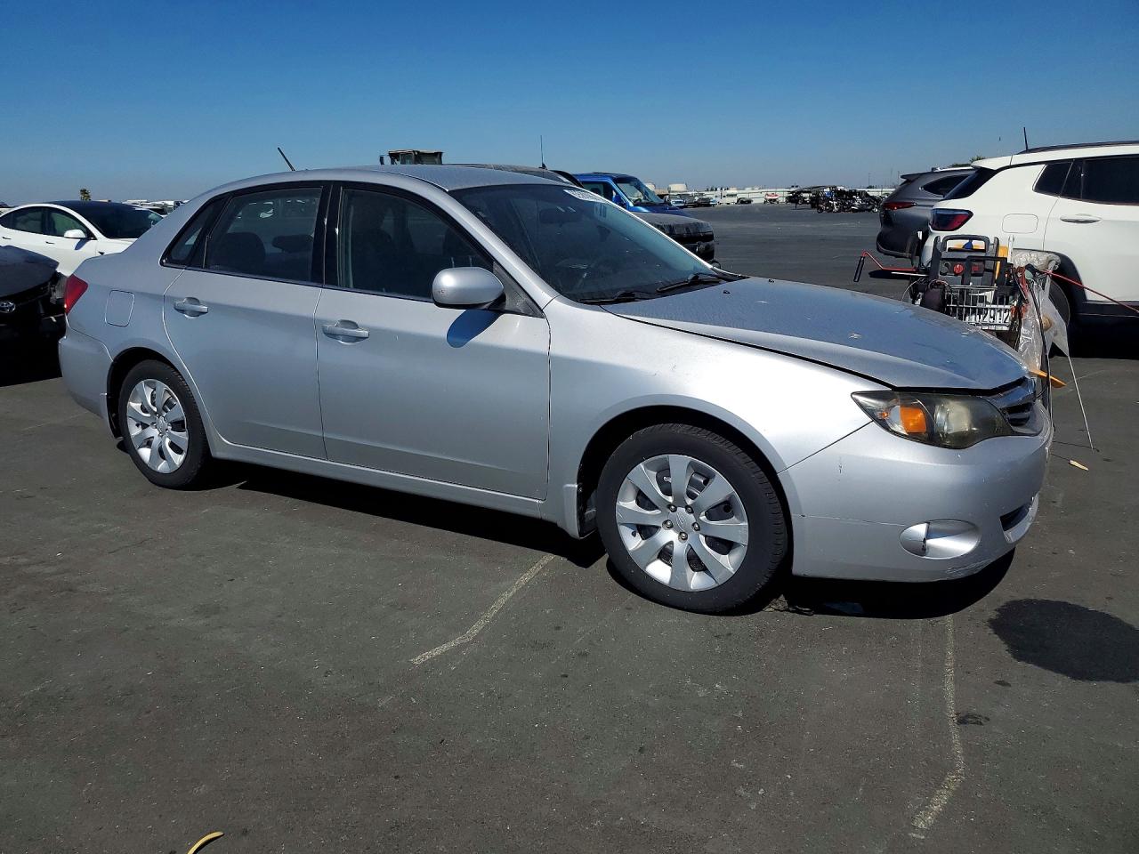 2010 Subaru Impreza 2.5i Silver vin: JF1GE6A64AH517073