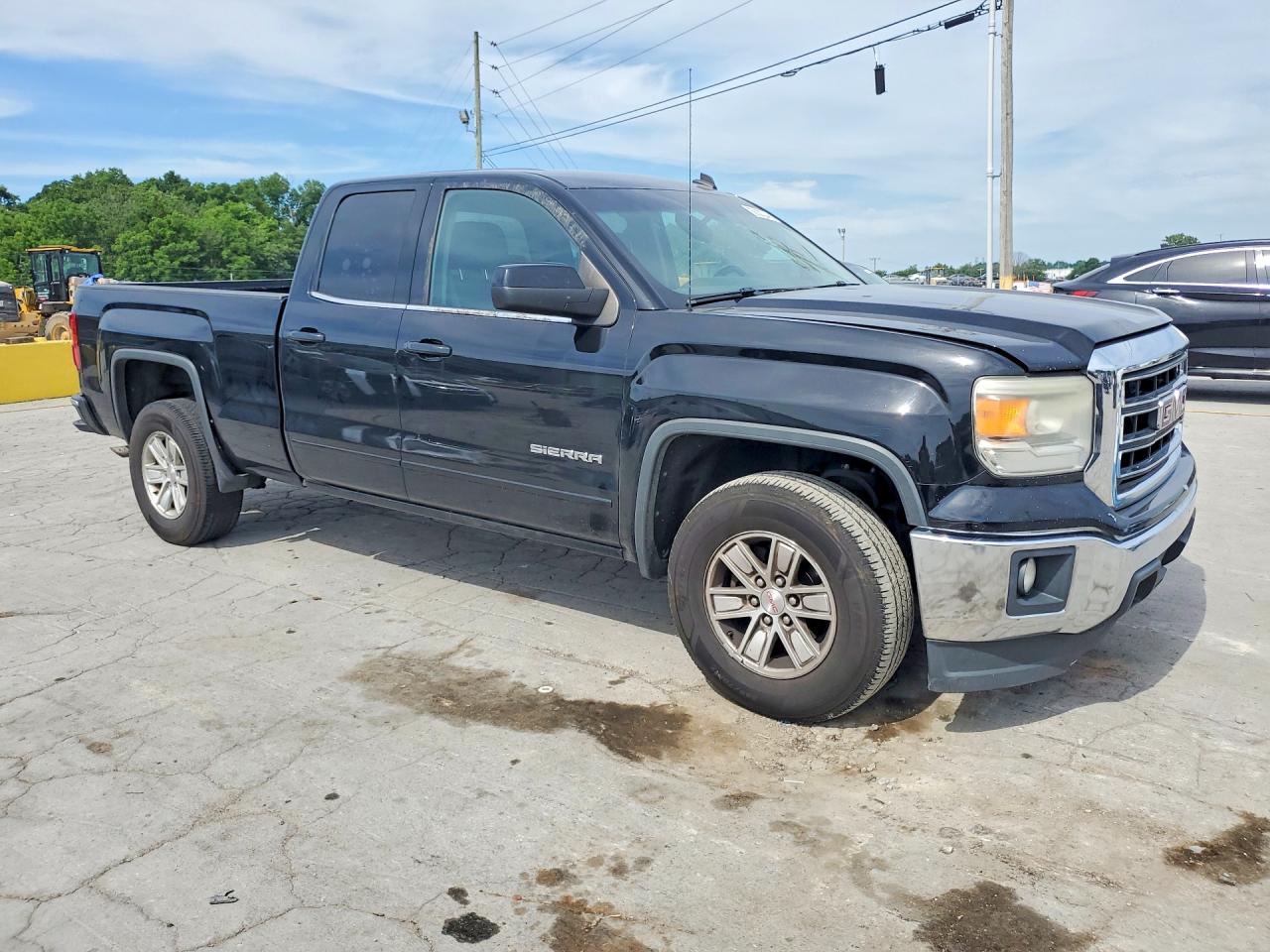 2014 Gmc Sierra C1500 Sle Black vin: 1GTR1UEC3EZ205815