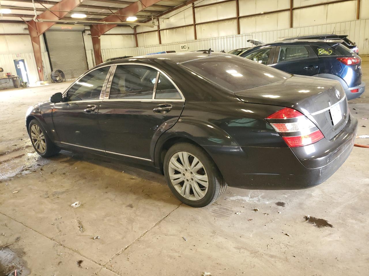 2009 Mercedes-benz S 550 4matic Black vin: WDDNG86XX9A273223