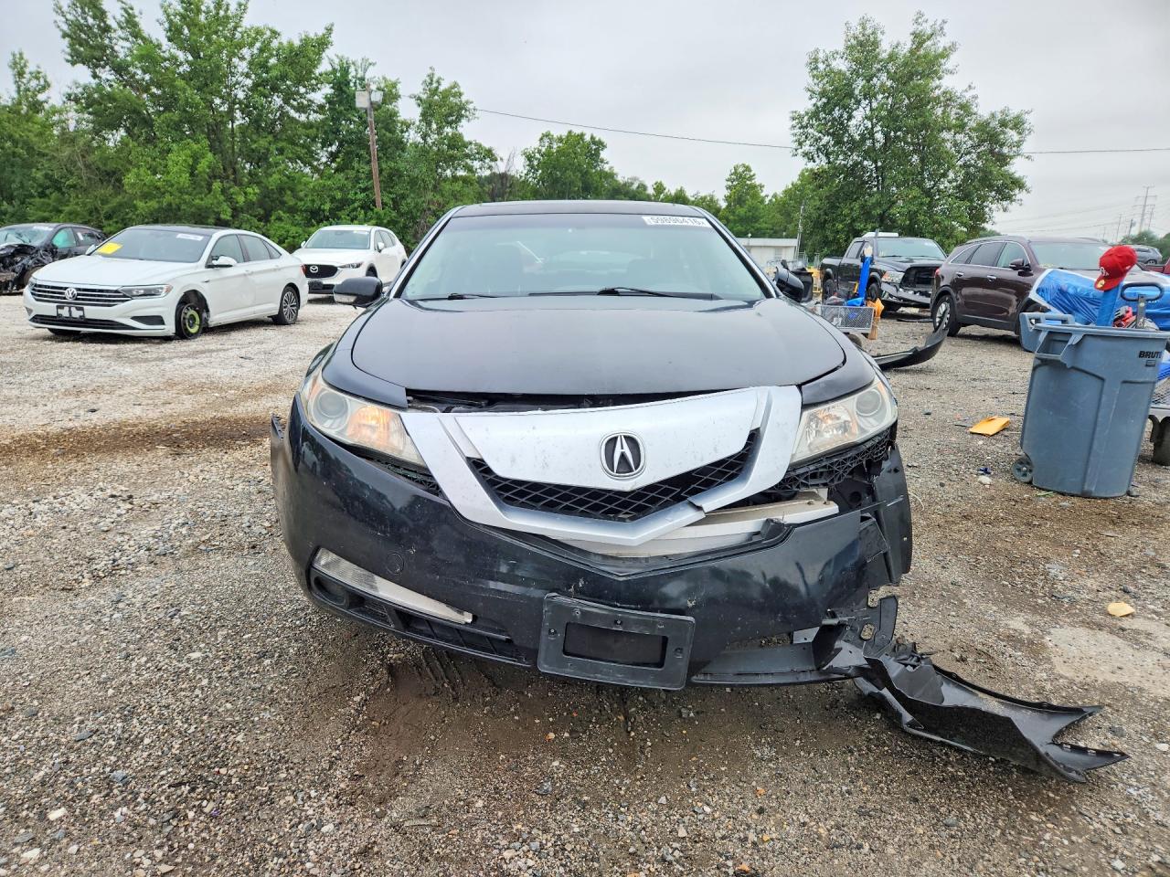 2010 Acura Tl Black vin: 19UUA8F54AA013444