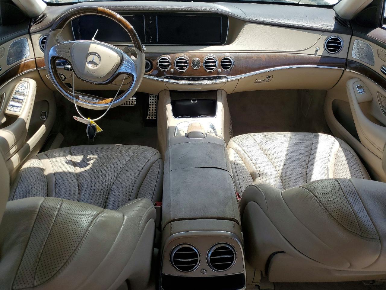 2014 Mercedes-benz S 550 4matic White vin: WDDUG8FB0EA048447