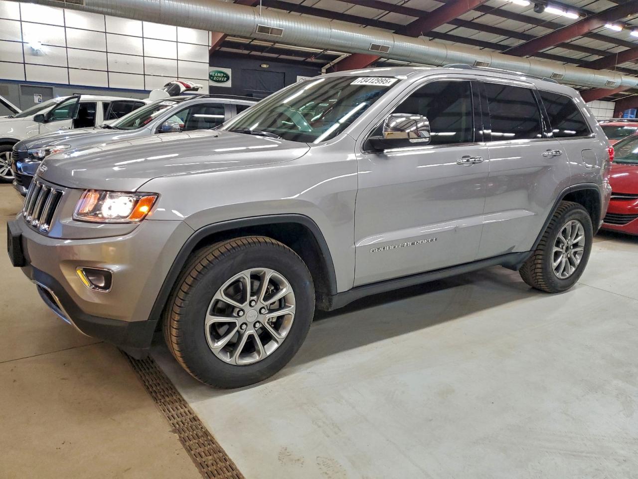 2014 Jeep Grand Cherokee Limited Silver vin: 1C4RJEBG3EC519576