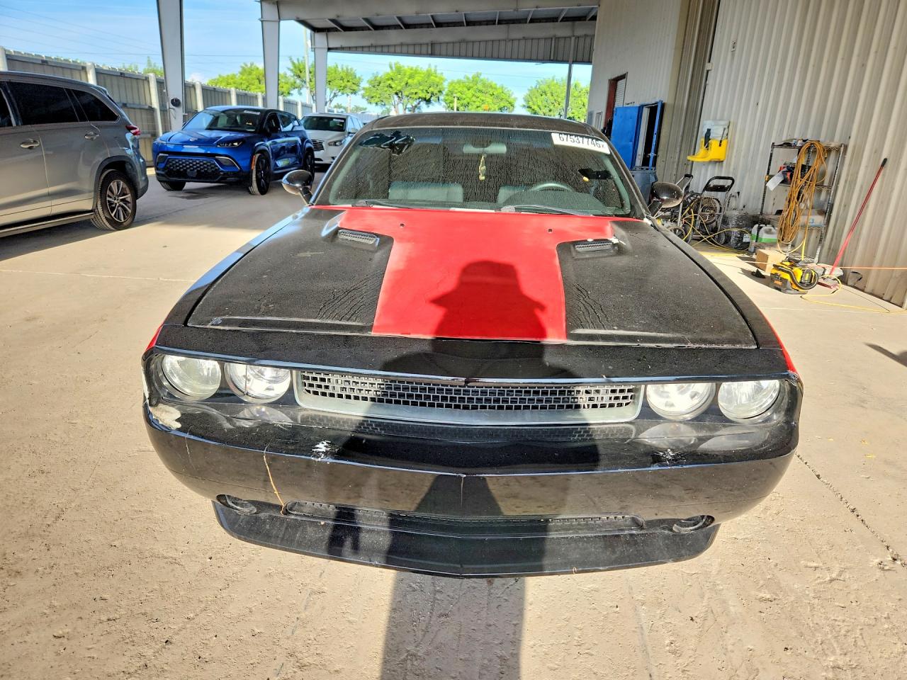 2013 Dodge Challenger Sxt Black vin: 2C3CDYAG7DH663101