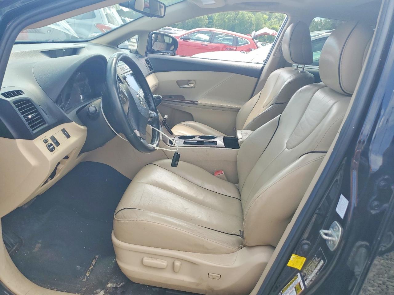2012 Toyota Venza Limited Черный vin: 4T3BK3BB6CU064739