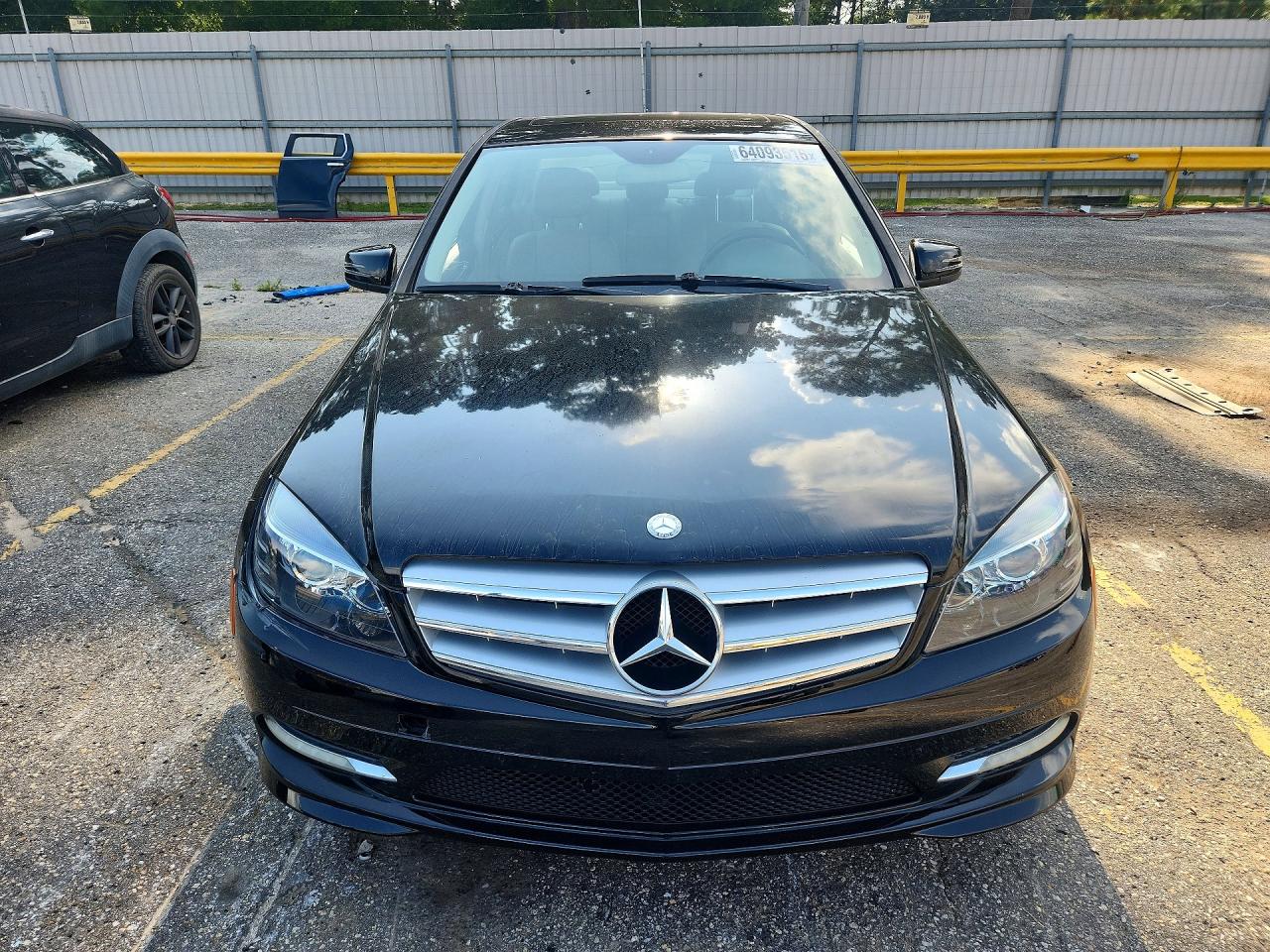 2011 Mercedes-benz C 300 4matic Black vin: WDDGF8BB2BR156152