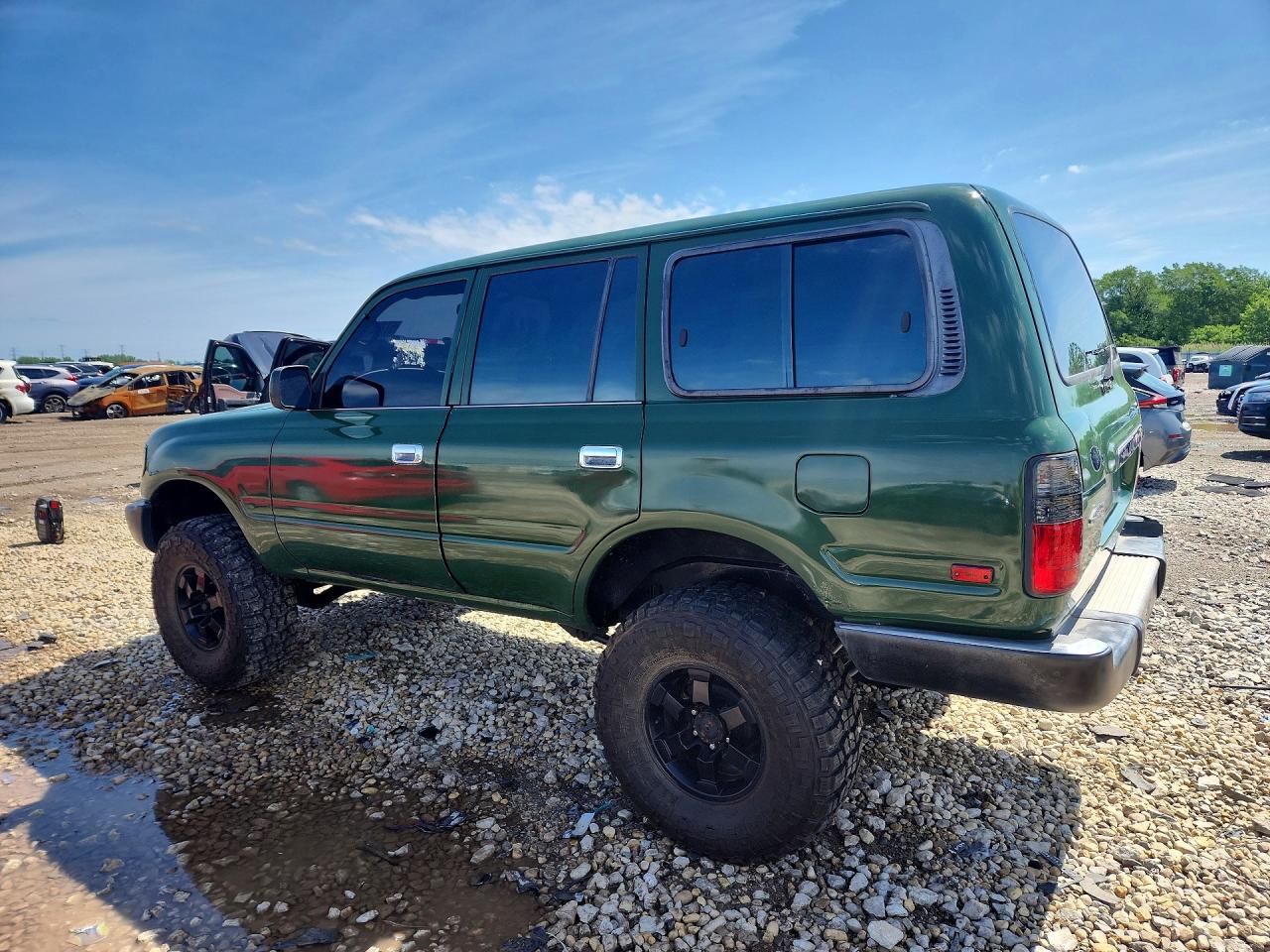 1994 Toyota Land Cruiser Dj81 Green vin: JT3DJ81W8R0073201