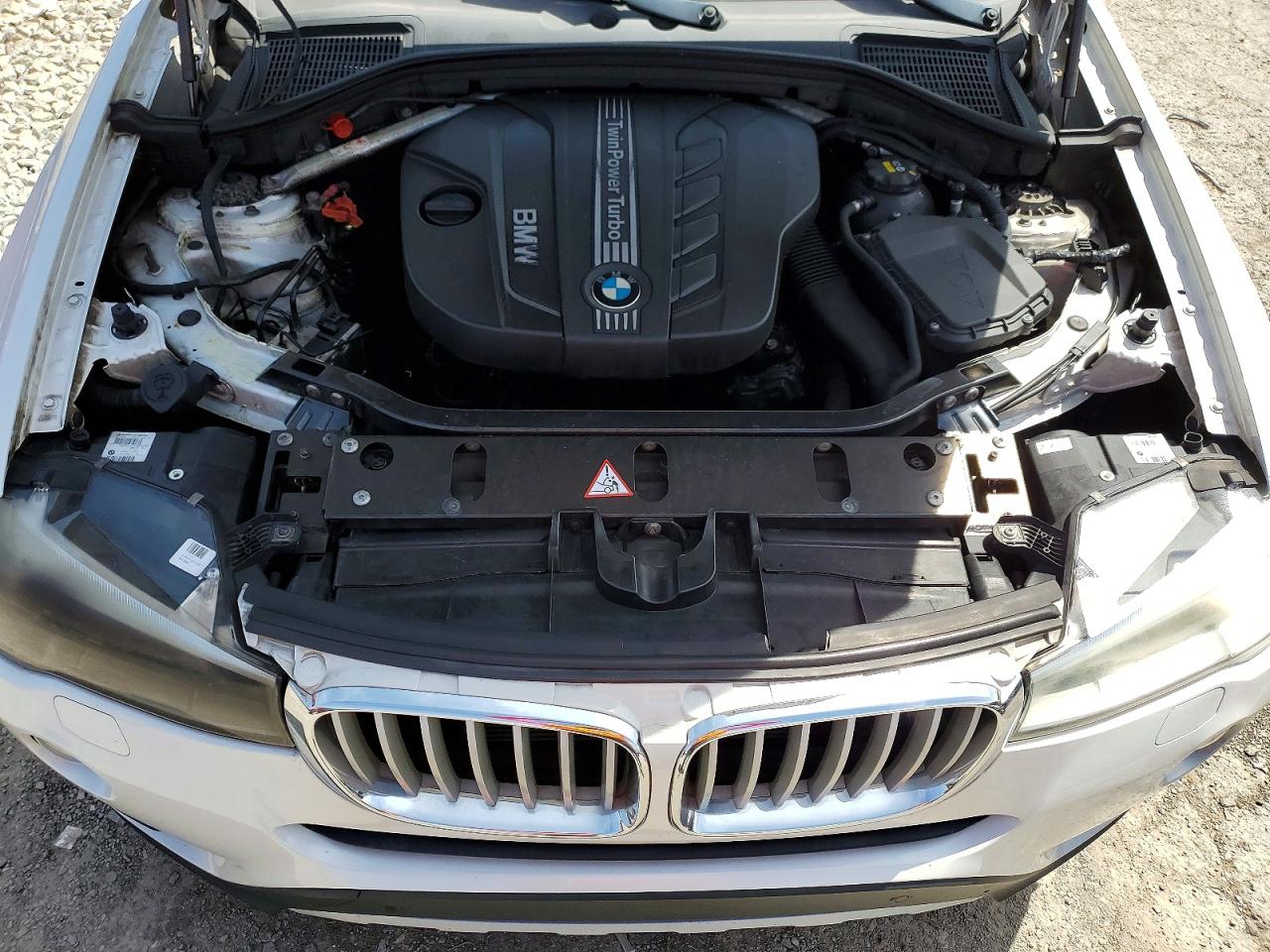 2016 Bmw X3 Xdrive28d Белый vin: 5UXWY3C54G0N87565