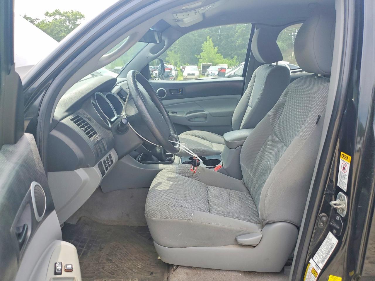 2010 Toyota Tacoma Access Cab Black vin: 5TEUU4EN8AZ697808