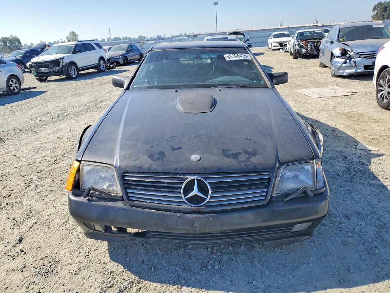 1994 Mercedes-benz Sl 320 Black vin: WDBFA63E9RF102682
