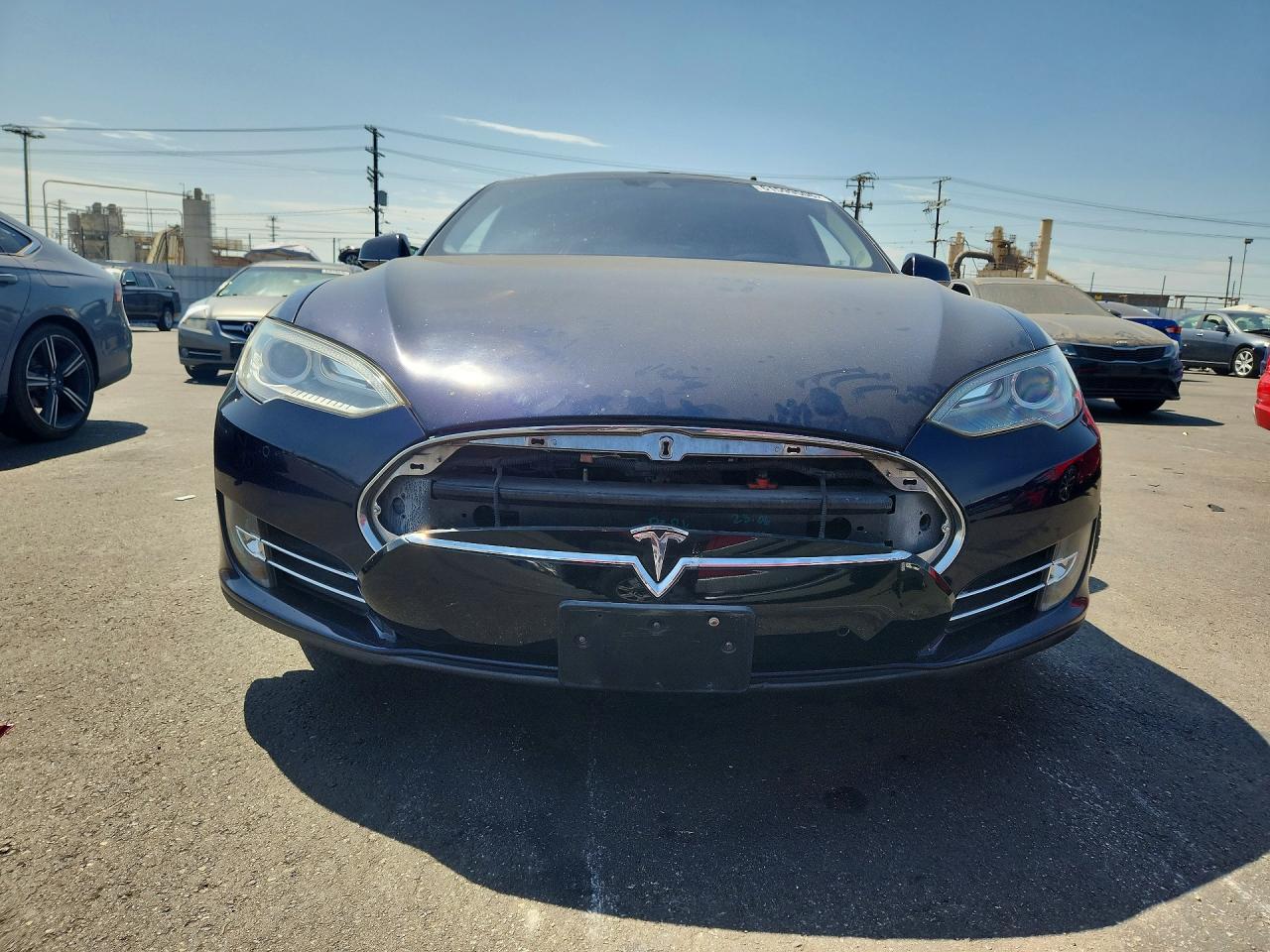 2014 Tesla Model S Black vin: 5YJSA1H19EFP52751