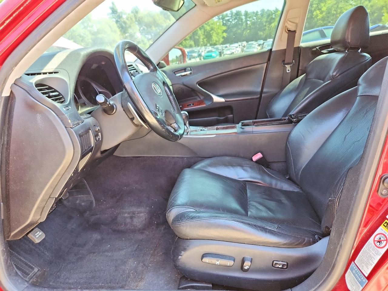 2007 Lexus Is 250 Red vin: JTHCK262572012444