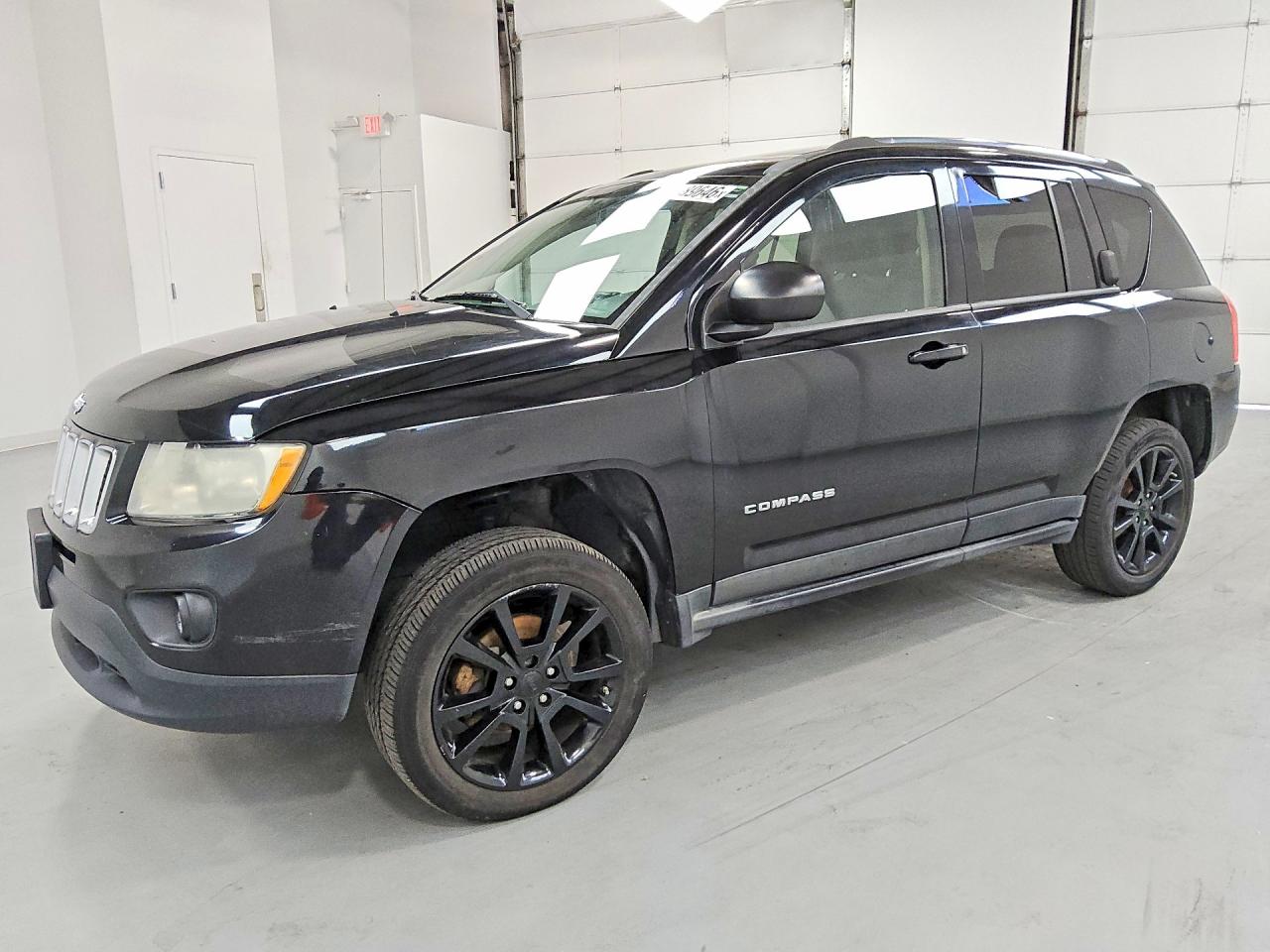 2012 Jeep Compass Latitude Black vin: 1C4NJDEB0CD621546
