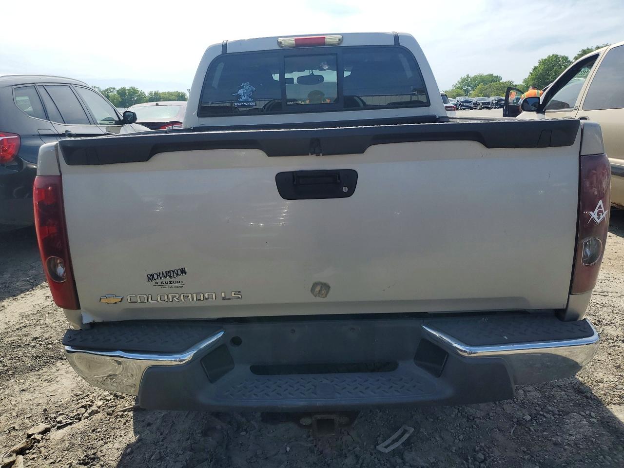 2005 Chevrolet Colorado Желто-коричневый vin: 1GCDS136X58106790