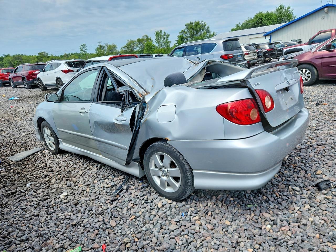 2005 Toyota Corolla S Silver vin: 1NXBR32E45Z519900