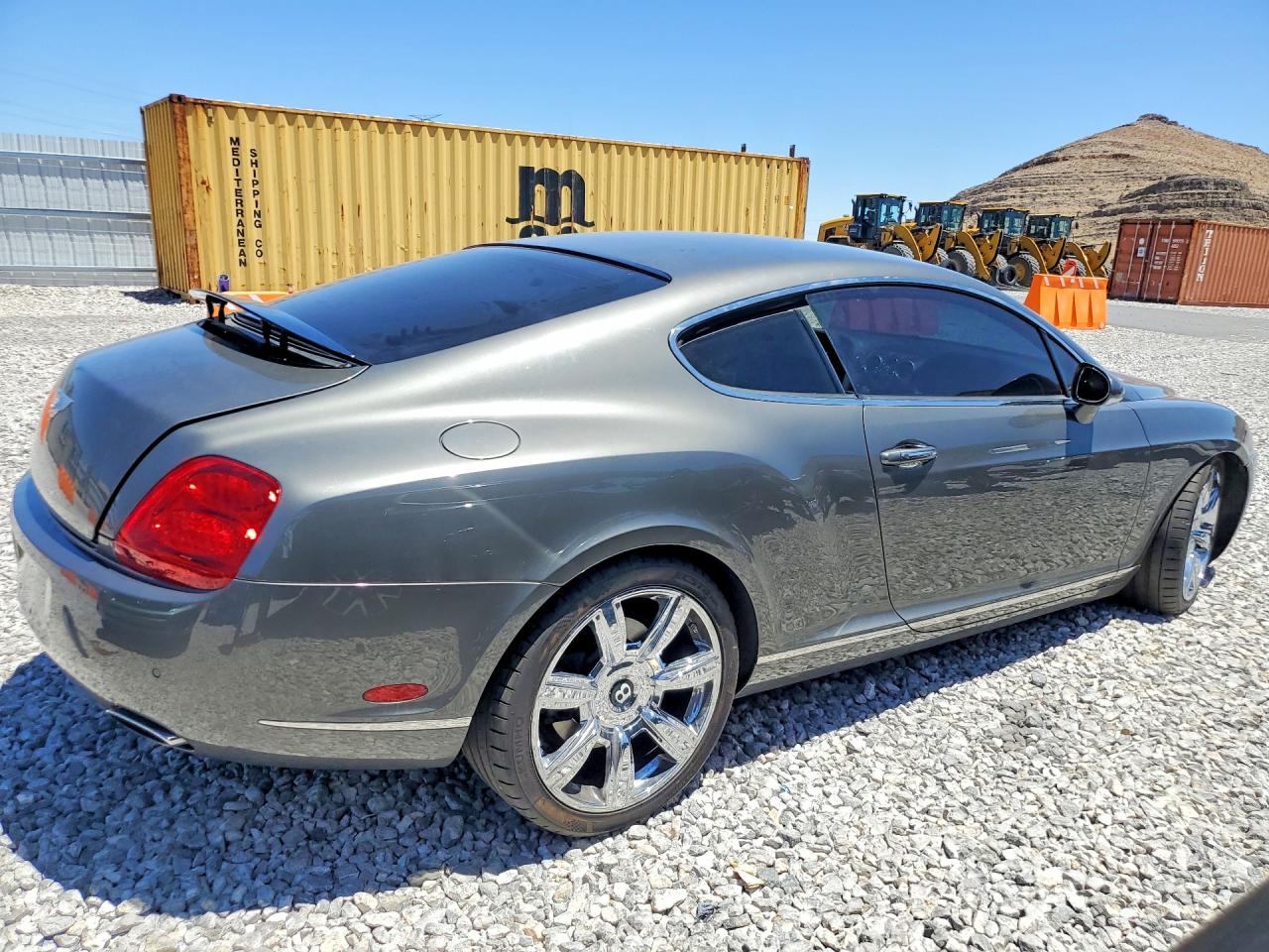 2008 Bentley Continental Gt Серебряный vin: SCBCR73W28C055395