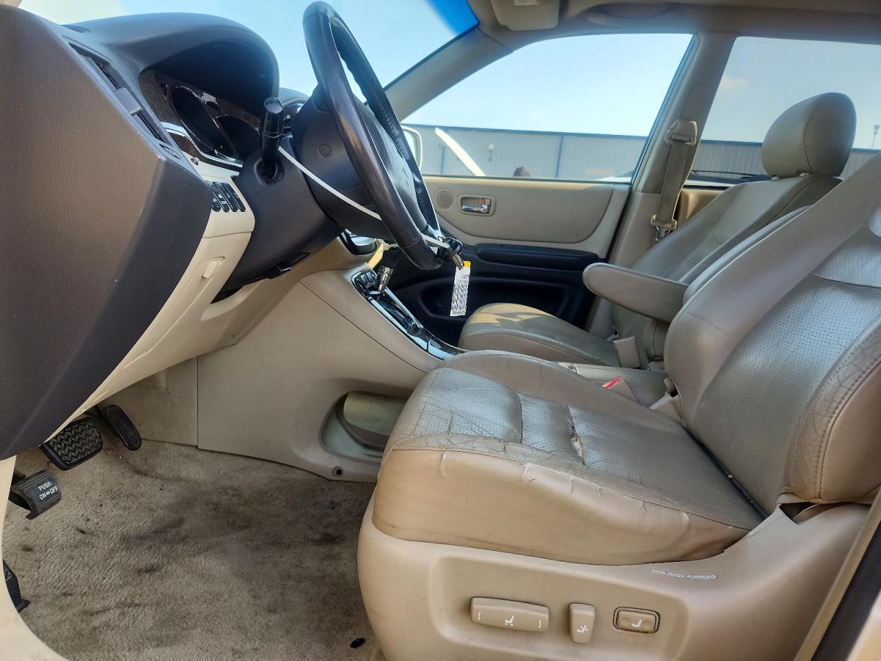2003 Toyota Highlander Limited Gray vin: JTEGF21A930092273