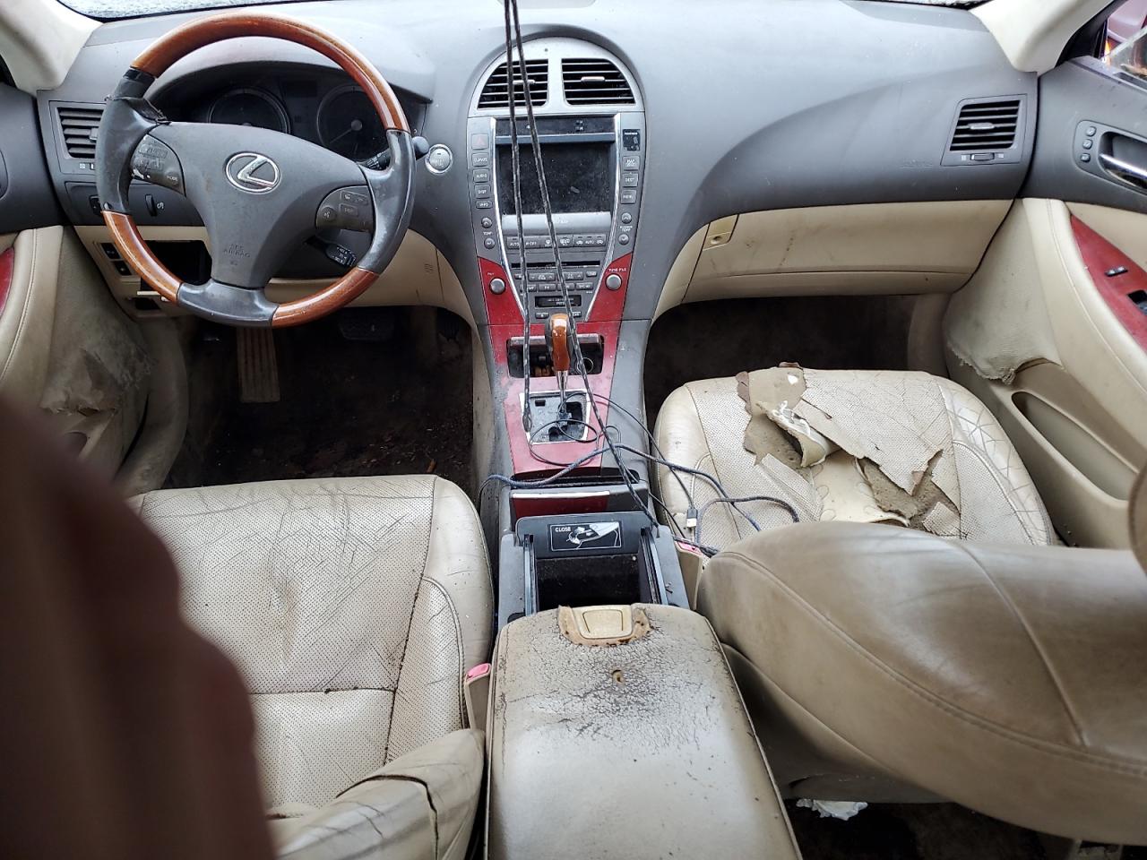 2008 Lexus Es 350 Бордовый vin: JTHBJ46G582182259