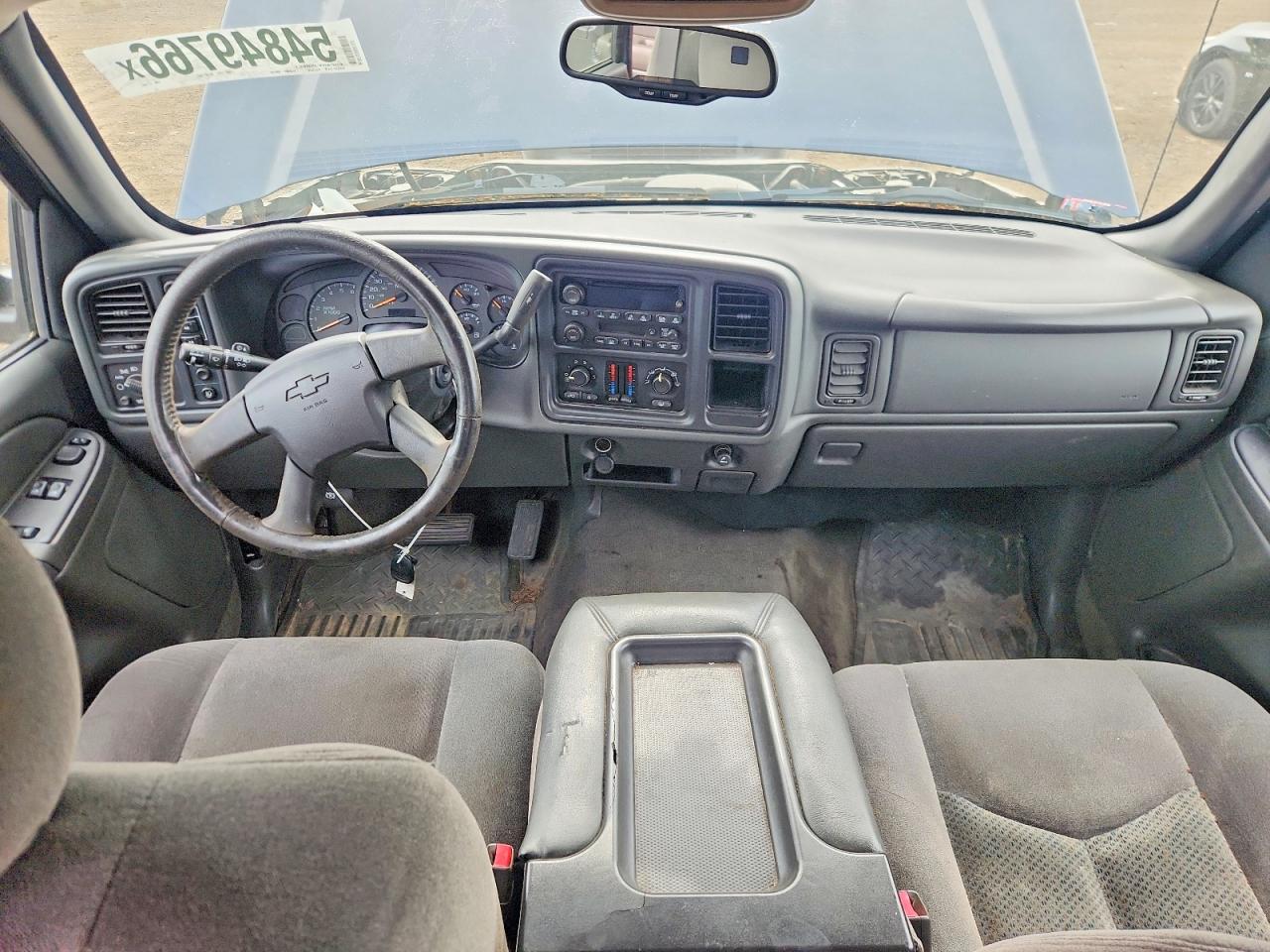 2005 Chevrolet Silverado K1500 Blue vin: 2GCEK19B351171962