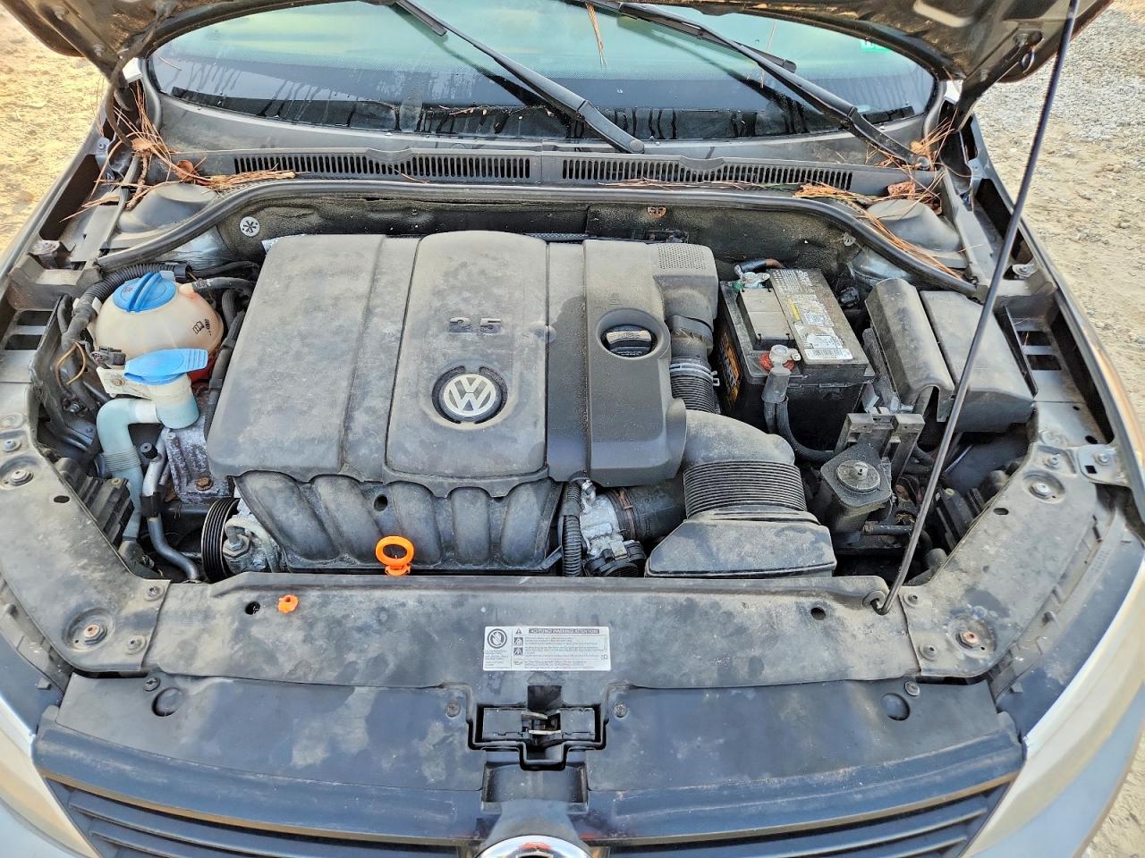 2011 Volkswagen Jetta Se Gray vin: 3VWBX7AJ3BM046794