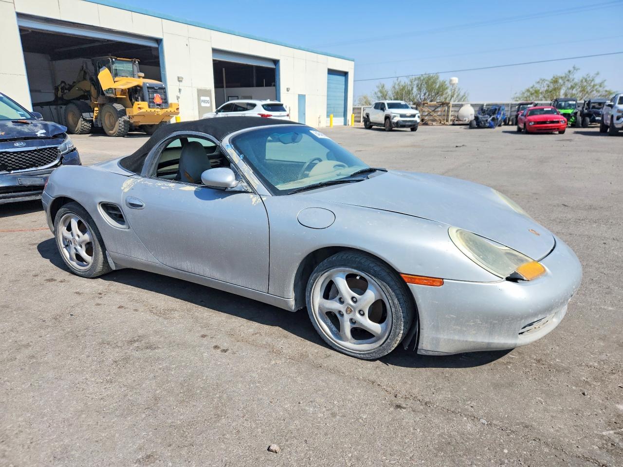 1997 Porsche Boxster Silver vin: WP0CA2983VS622053
