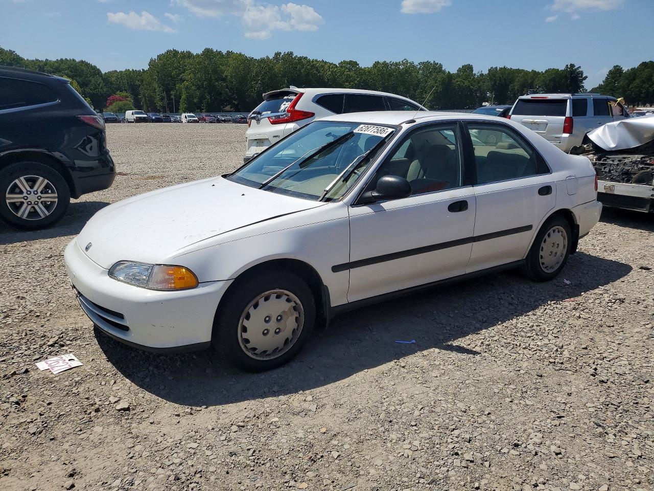 1994 Honda Civic Lx White vin: 1HGEG8656RL019765