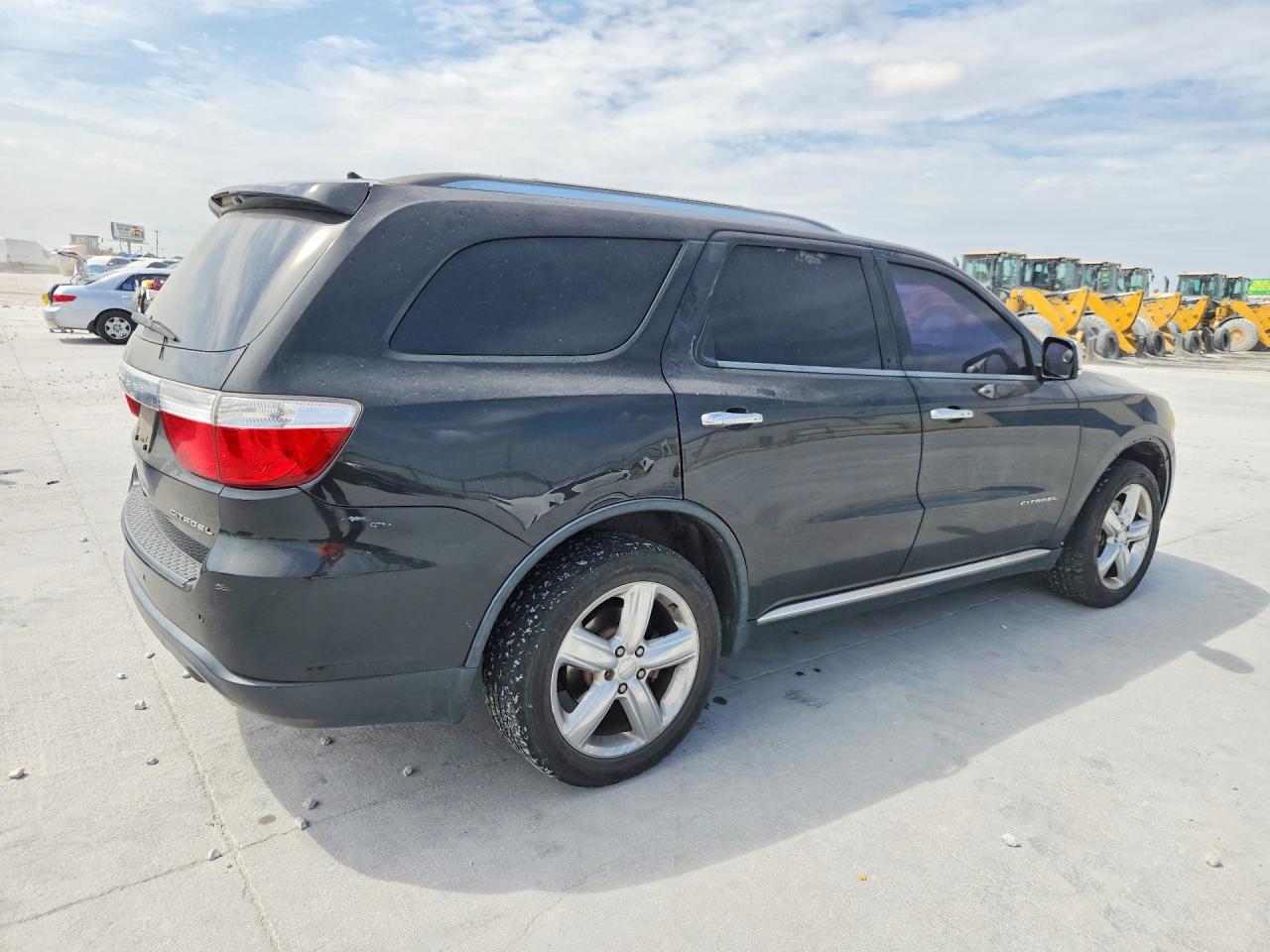 2013 Dodge Durango Citadel Черный vin: 1C4RDHEGXDC690781