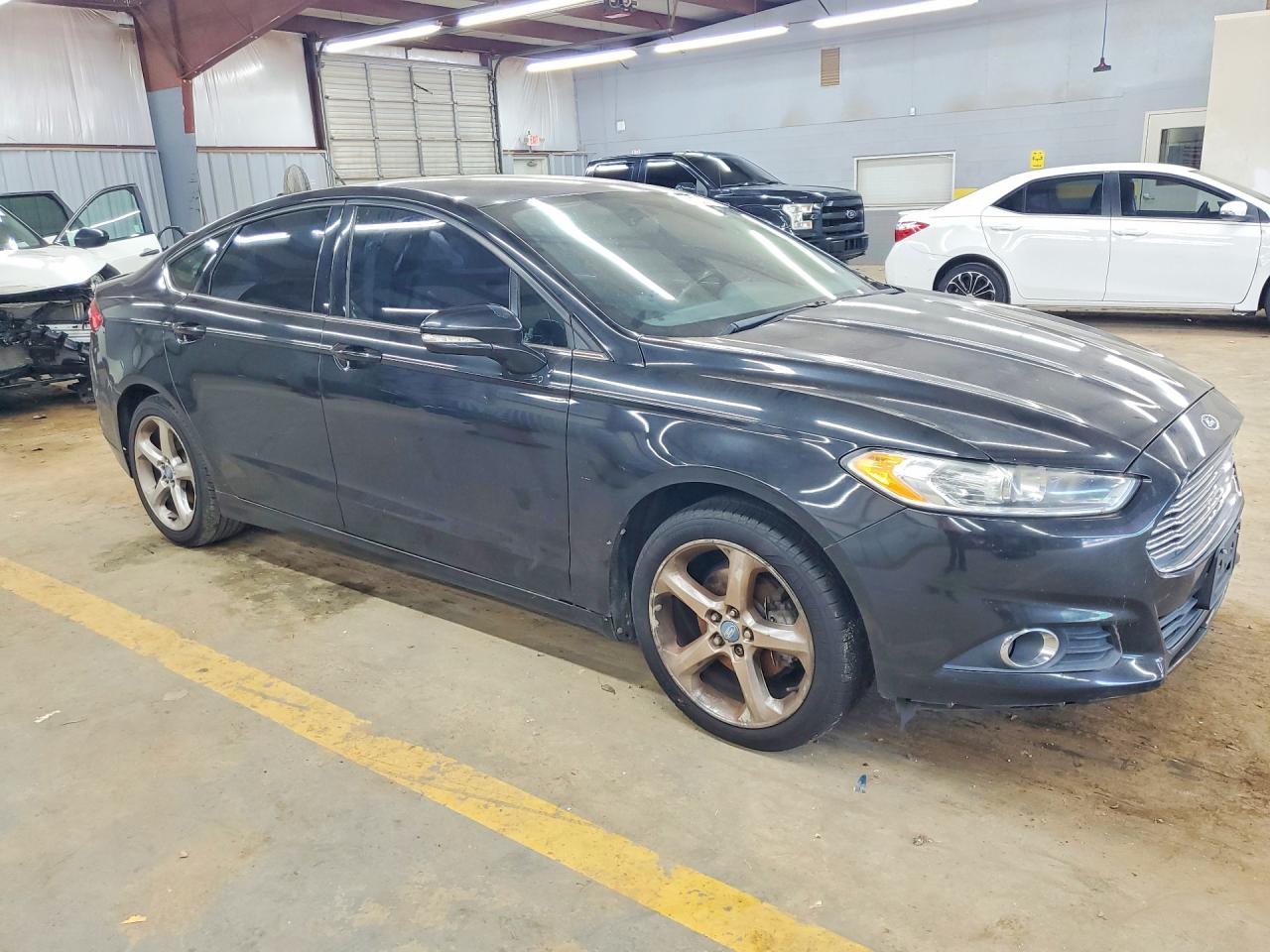 2013 Ford Fusion Se Черный vin: 3FA6P0HR6DR253361