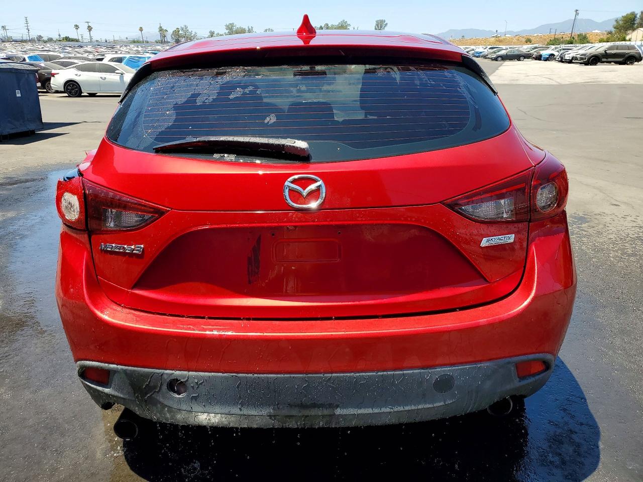 2014 Mazda 3 Grand Touring Red vin: JM1BM1M71E1210134