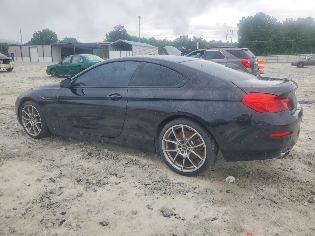 2012 Bmw 650 I Black vin: WBALX3C57CDV77507