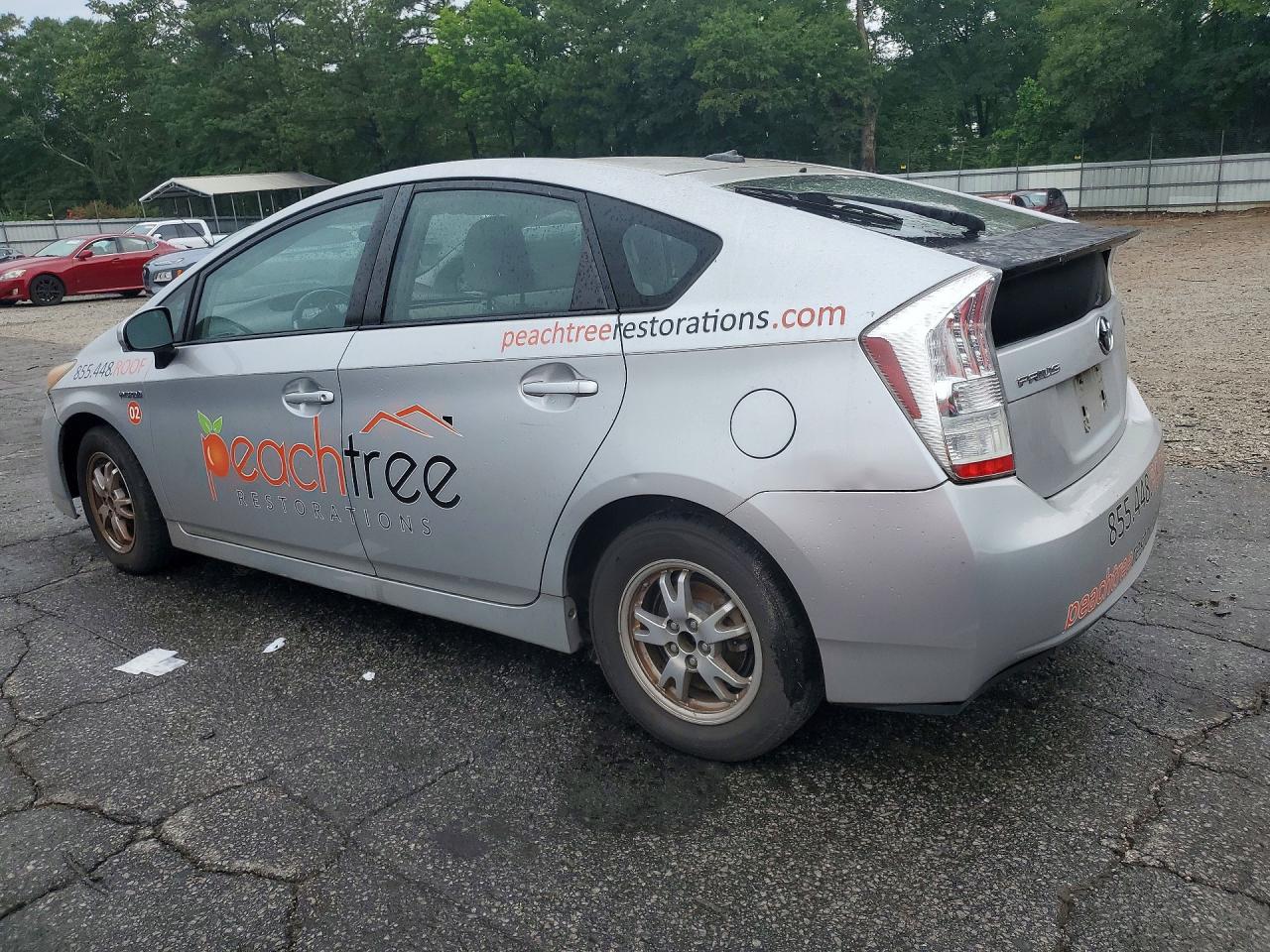 2010 Toyota Prius Ii Silver vin: JTDKN3DU9A0168990