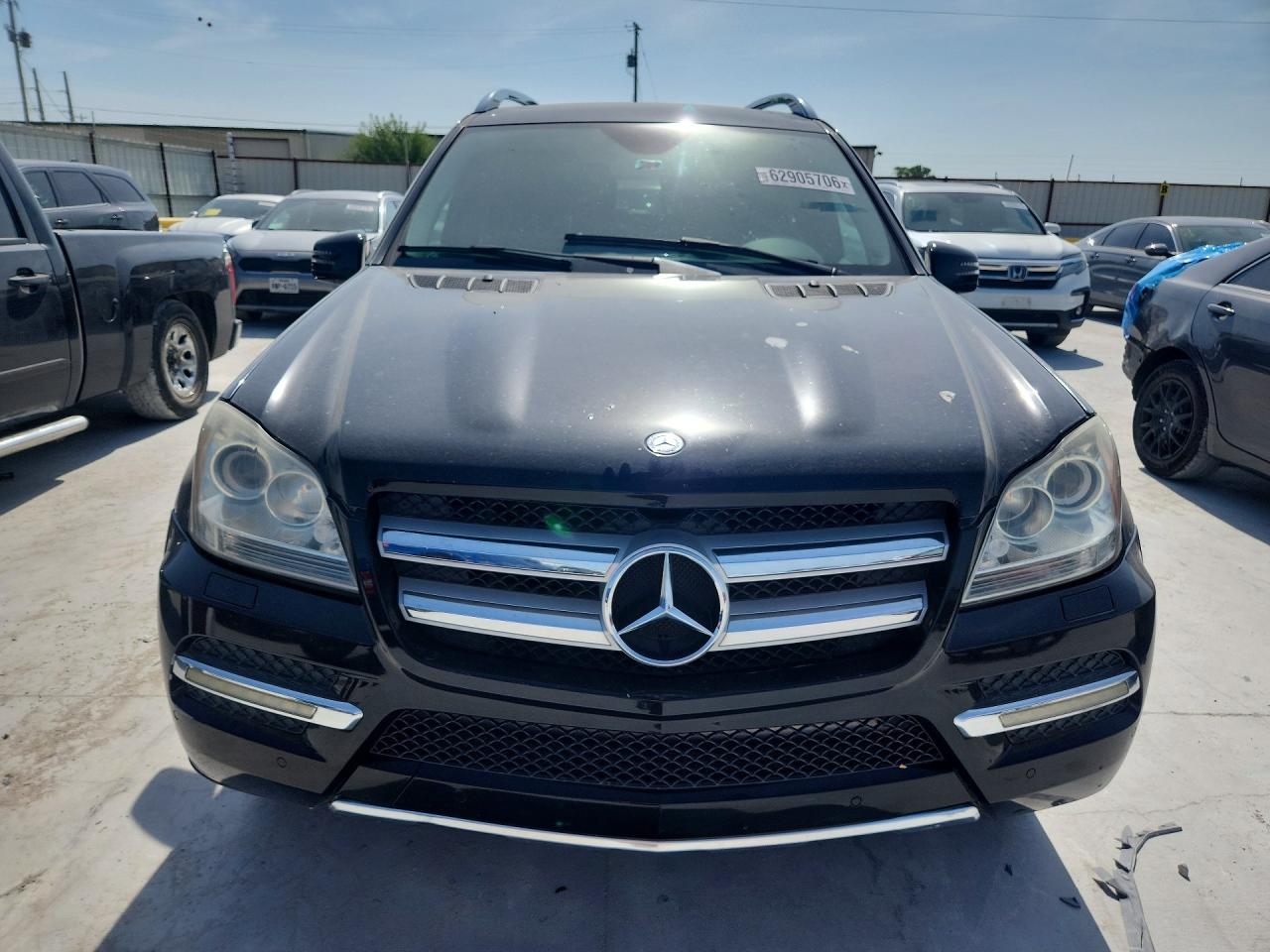 2012 Mercedes-benz Gl 450 4matic Black vin: 4JGBF7BE9CA797366