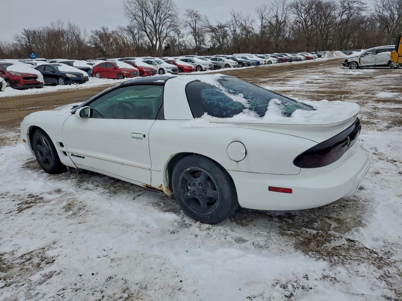 1998 Pontiac Firebird White vin: 2G2FS22K7W2227888