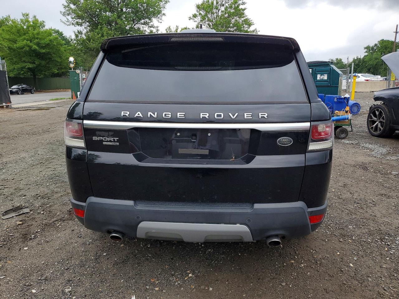 2015 Land Rover Range Rover Sport Hse Black vin: SALWR2VF2FA625021