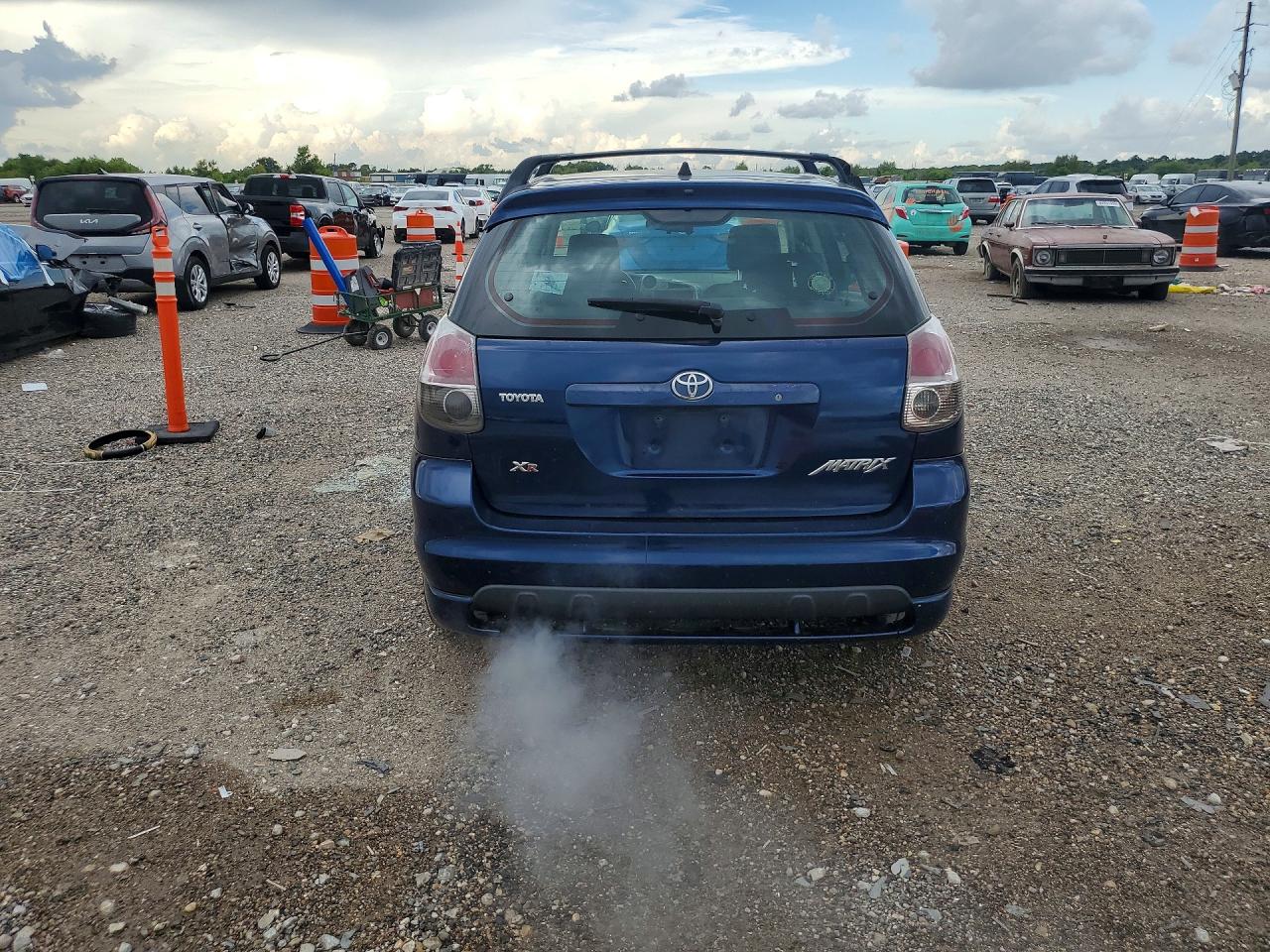 2006 Toyota Matrix Xr Blue vin: 2T1KR32E96C599634