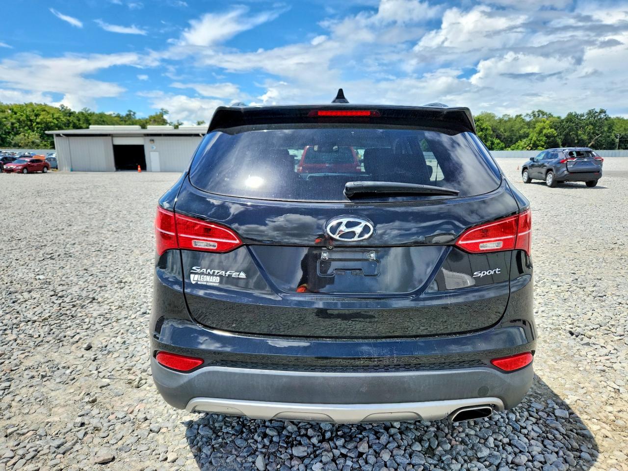 2013 Hyundai Santa Fe Sport 2.4l Black vin: 5XYZU3LB4DG115033