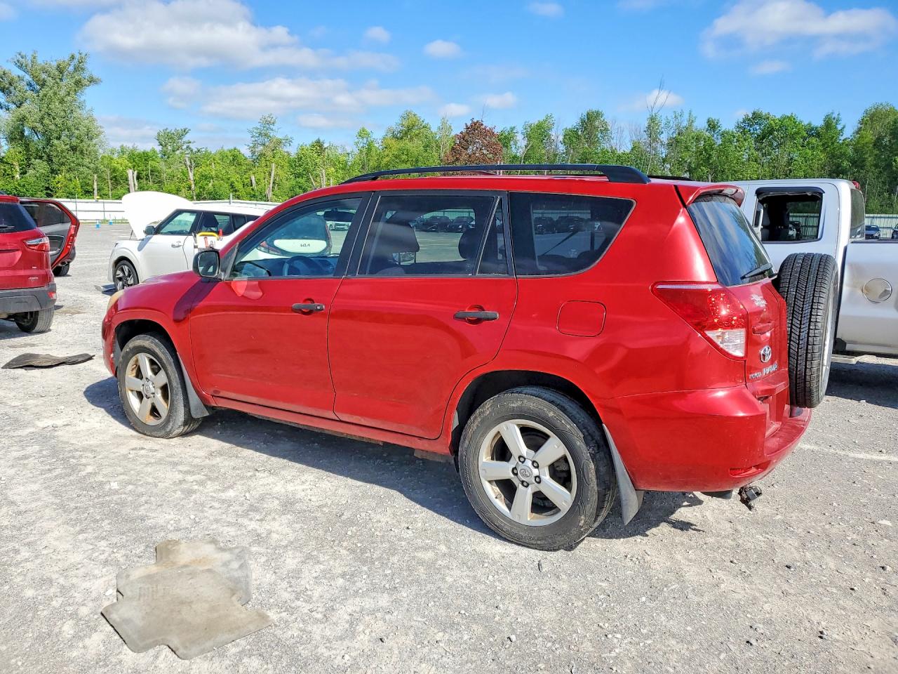 2006 Toyota Rav4 Base Красный vin: JTMBK33V666005429