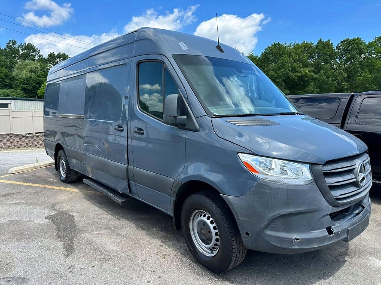 2019 Mercedes-benz Sprinter 2500 Серый vin: WD4PF1CD3KP150623