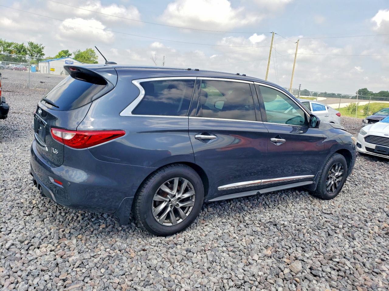2013 Infiniti Jx35 Base Silver vin: 5N1AL0MMXDC340233