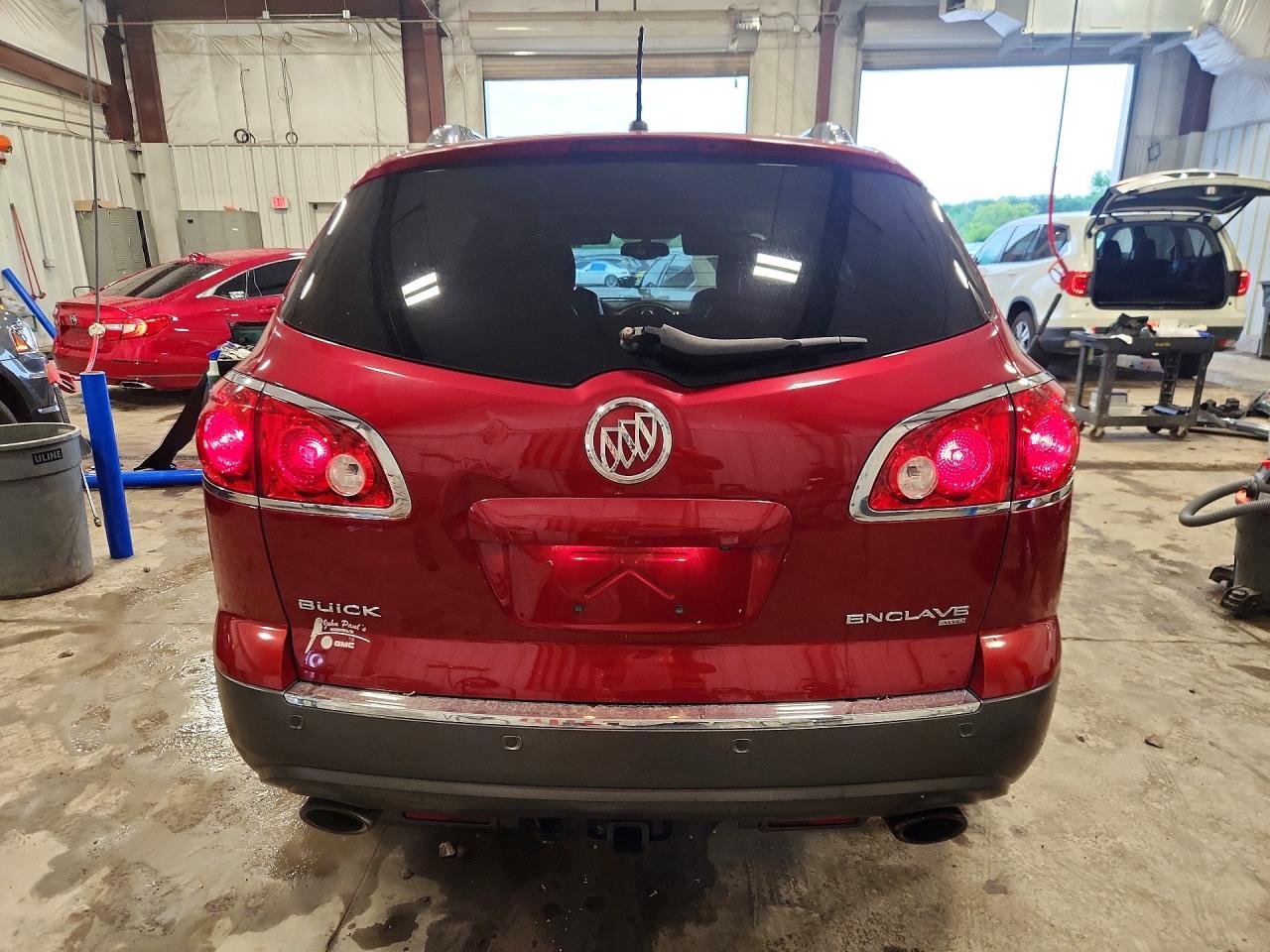 2012 Buick Enclave Красный vin: 5GAKVDED9CJ376757