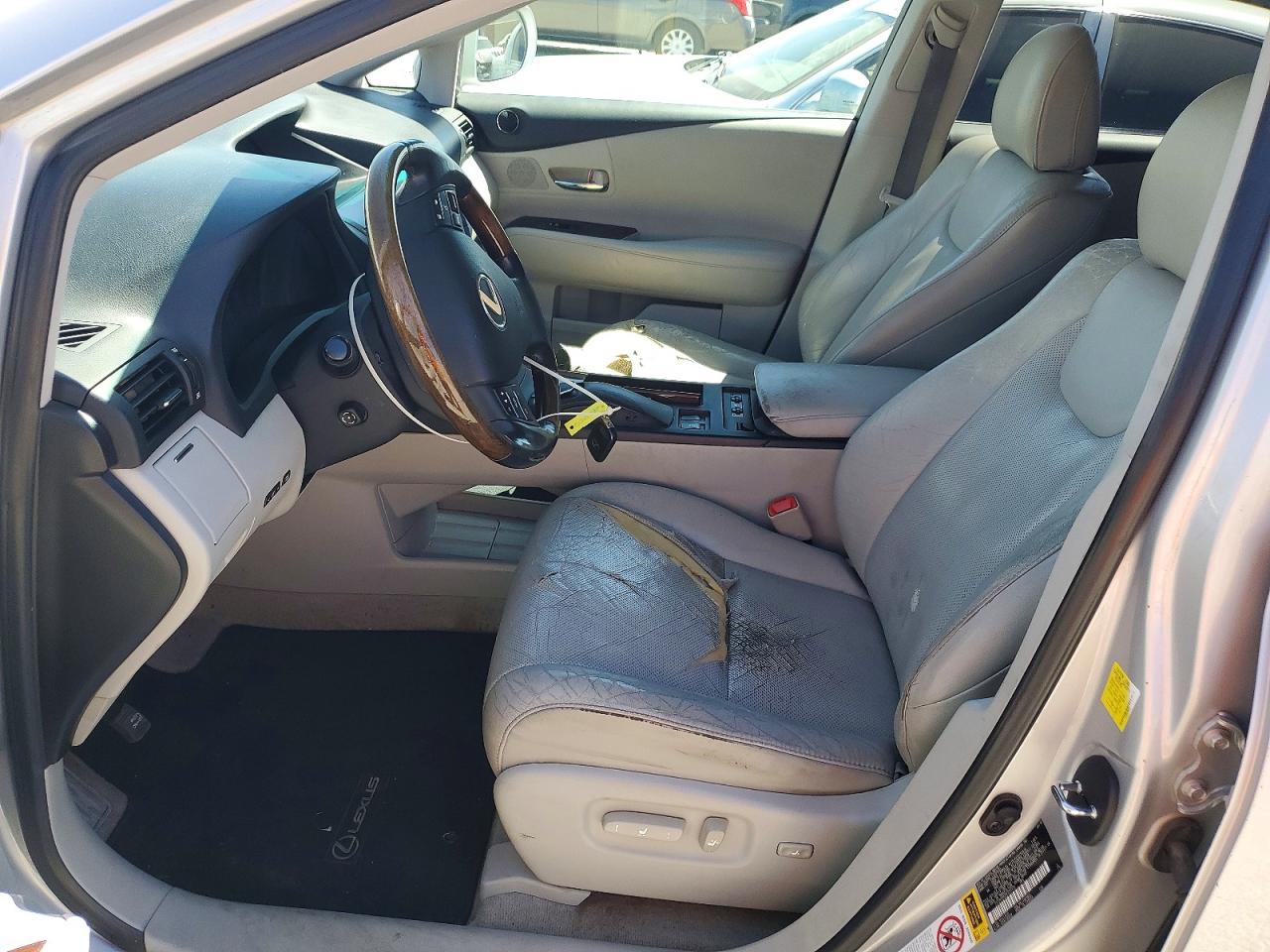 2010 Lexus Rx 350 Silver vin: 2T2ZK1BA2AC031122