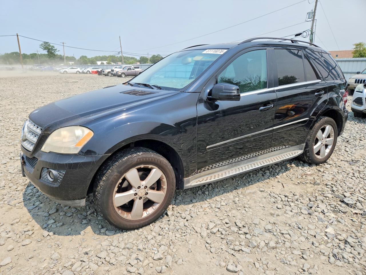 2011 Mercedes-benz Ml 350 4matic Black vin: 4JGBB8GB3BA631133