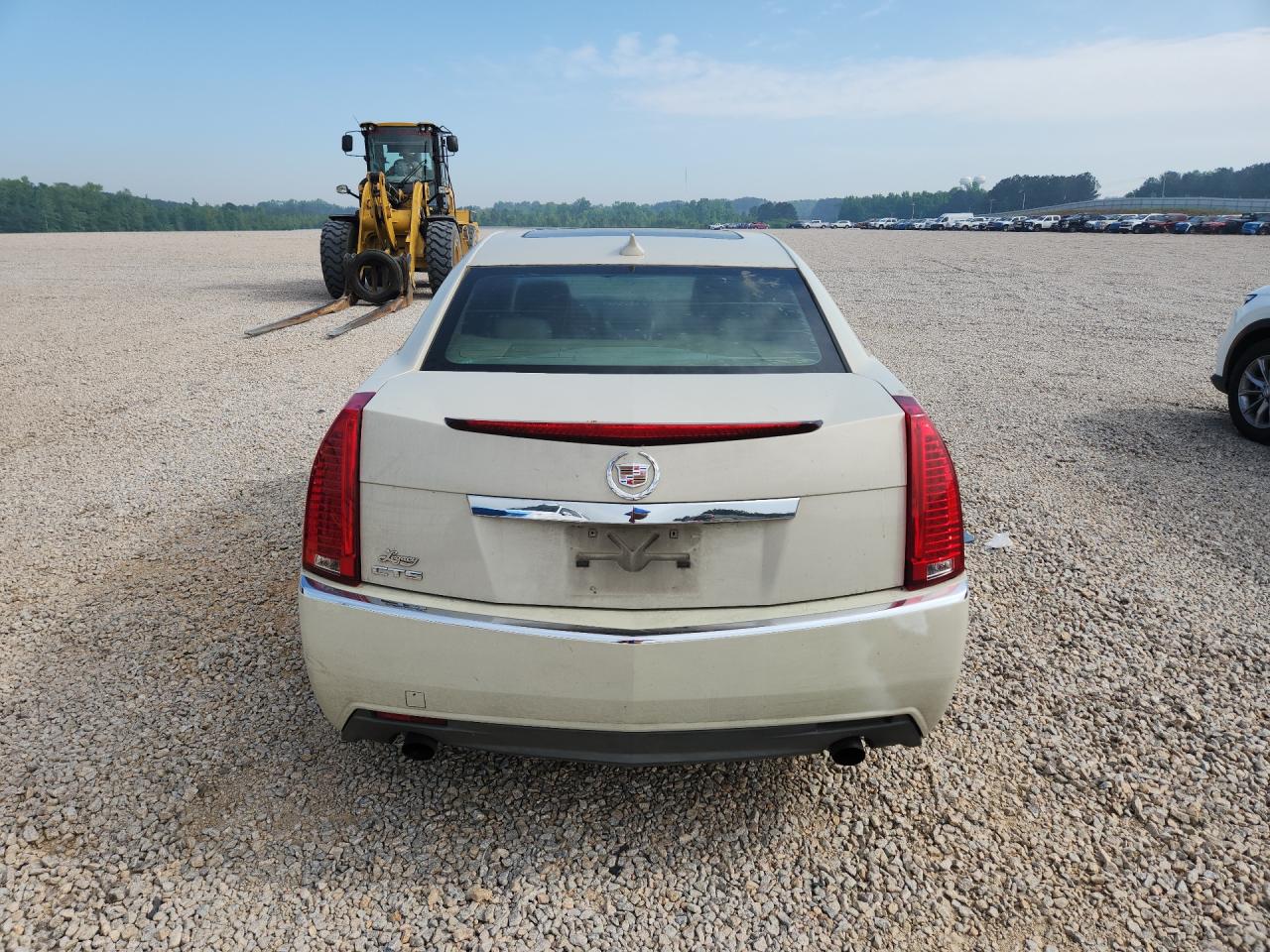 2010 Cadillac Cts Luxury Collection Cream vin: 1G6DF5EG9A0112223