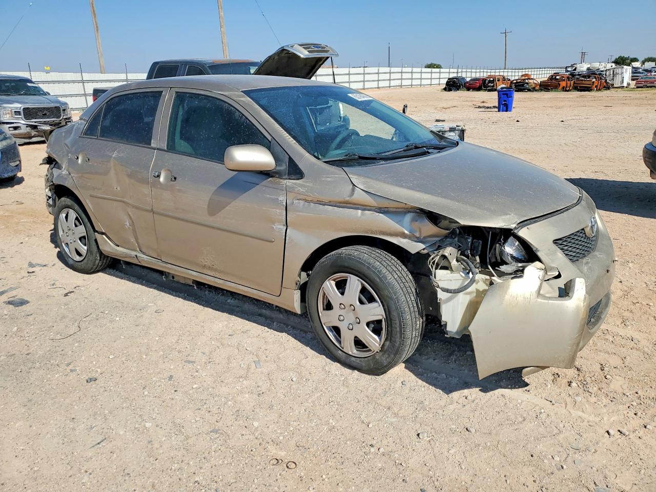 2009 Toyota Corolla Le Tan vin: 1NXBU40E69Z158148