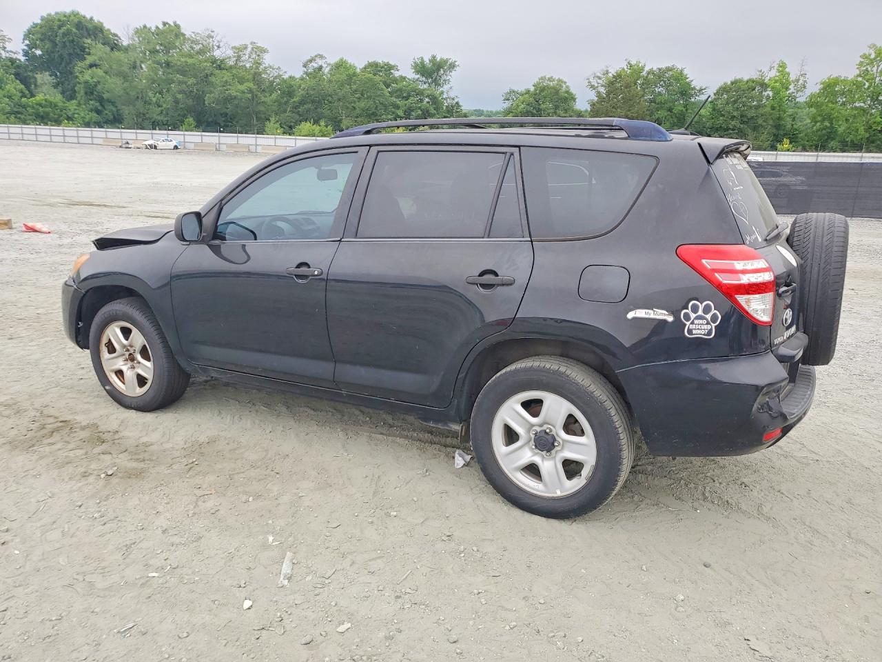 2009 Toyota Rav4 Base Black vin: JTMZF33V99D014614