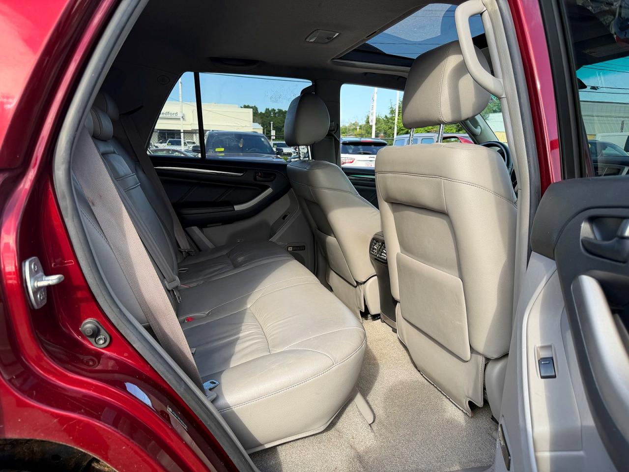 2007 Toyota 4runner Limited Burgundy vin: JTEBU17R578082905
