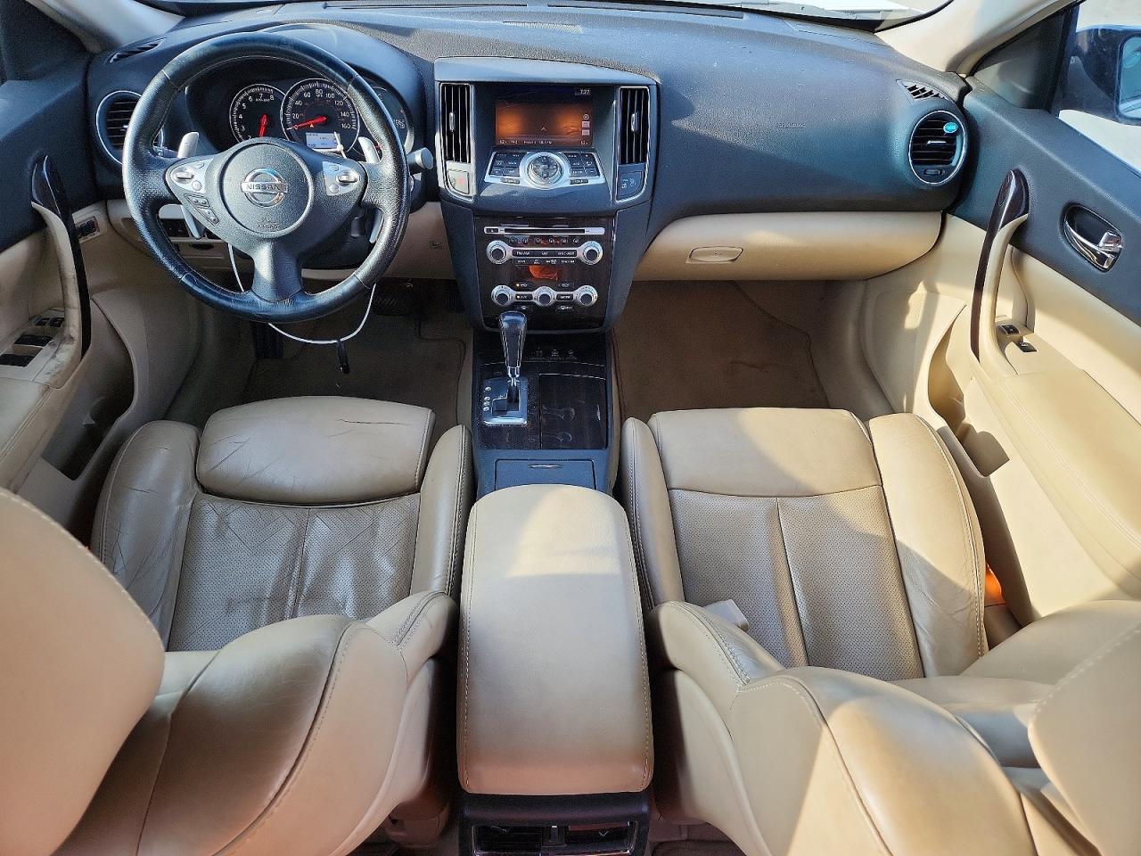 2012 Nissan Maxima 3.5 S Белый vin: 1N4AA5APXCC863732