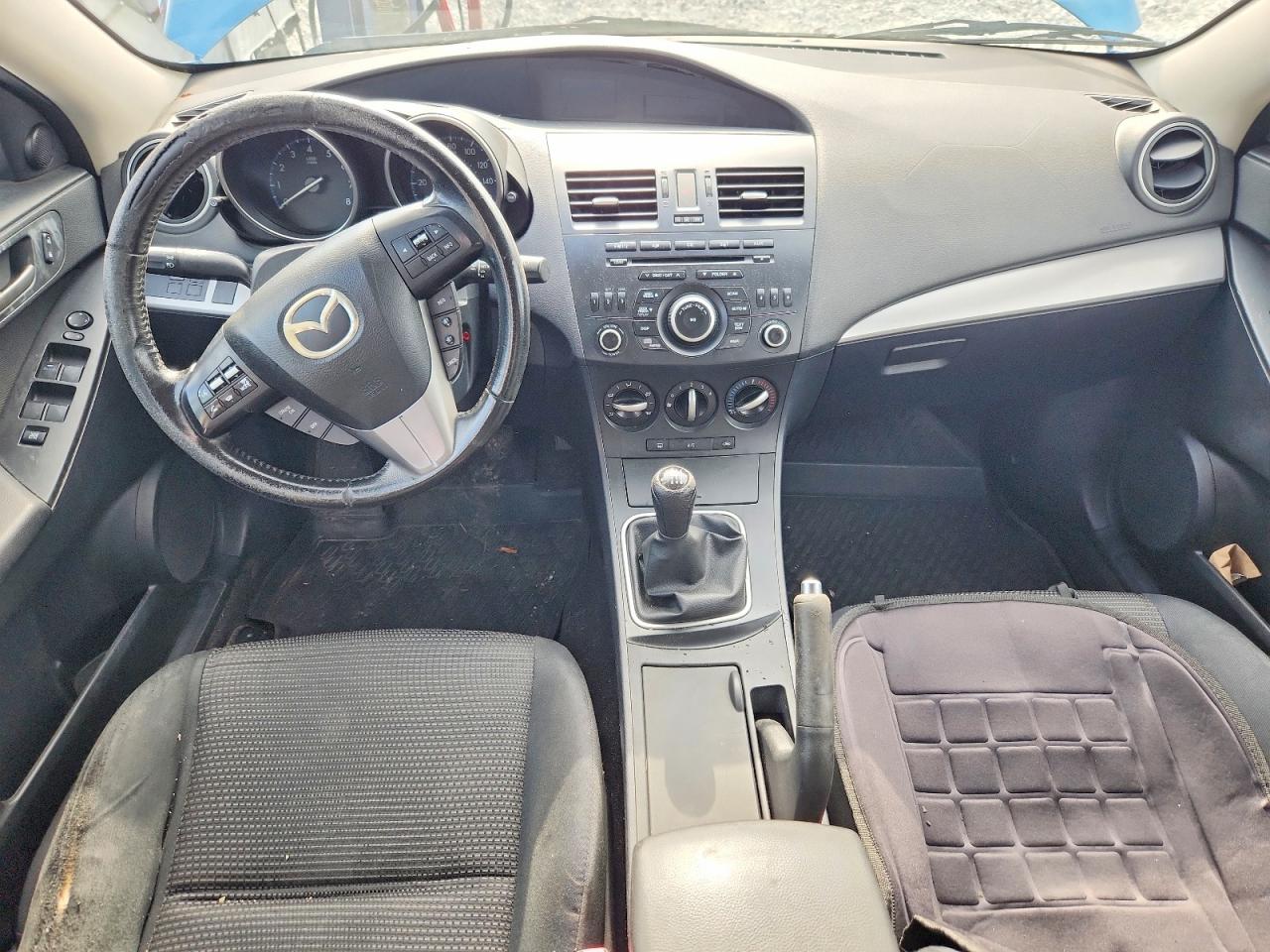 2012 Mazda 3 I Blue vin: JM1BL1L83C1661057