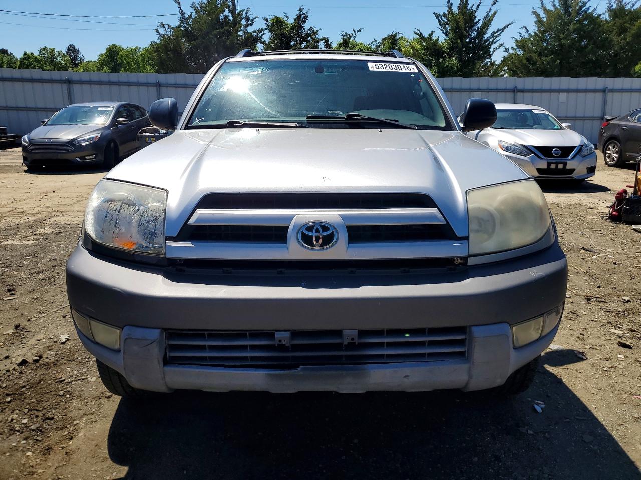 2003 Toyota 4runner Sr5 Silver vin: JTEBU14R230006698